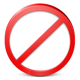 Icones Restriction, images restriction png et ico