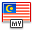 flag malaysia drapeau pays