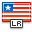 flag liberia drapeau pays