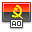 flag angola drapeau pays