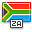 flag south africa drapeau pays