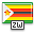 flag zimbabwe drapeau pays