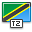 flag tanzania drapeau pays