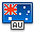 flag australia drapeau pays