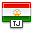 flag tajikistan drapeau pays