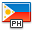 flag philippines drapeau pays