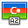 flag azerbaijan drapeau pays