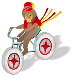 monkey bicycle velo