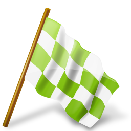 right chartreuse drapeau course