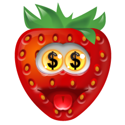 strawberry money fraise