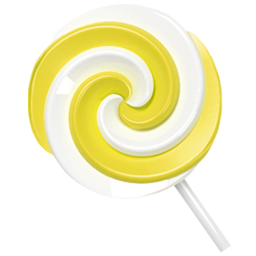 lollypop yellow candy bonbon