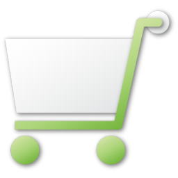 shopping cart green caddie