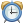 alarm clock blue horloge