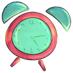 iconscute clock horloge