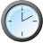 simple clock horloge