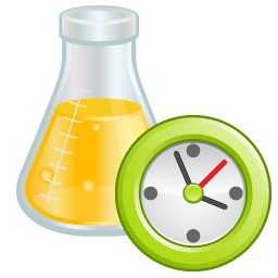 urine sample clock horloge