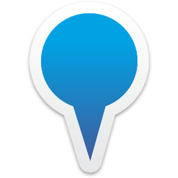 map blue pin