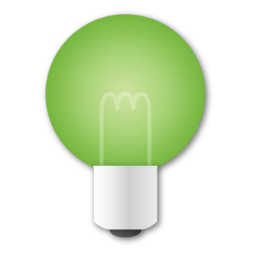 bulb green ampoule
