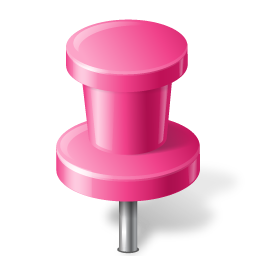 pushpin2 pink punaise