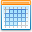 calendar view month calendrier