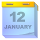 interface calendar09 calendrier