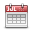 calendar month view calendrier