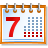 Calendar icon calendrier