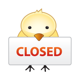 chicken closed