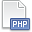 page white php