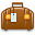 luggage brun tag