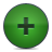 button plus green