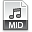 file extension mid