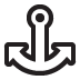 symbolicons line anchor 2