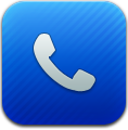phone blue telephone
