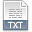 file extension txt
