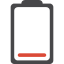 battery empty batterie