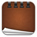 notepad leather