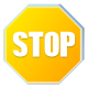 interface stop sign